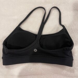 Lululemon flow y bra black size 4